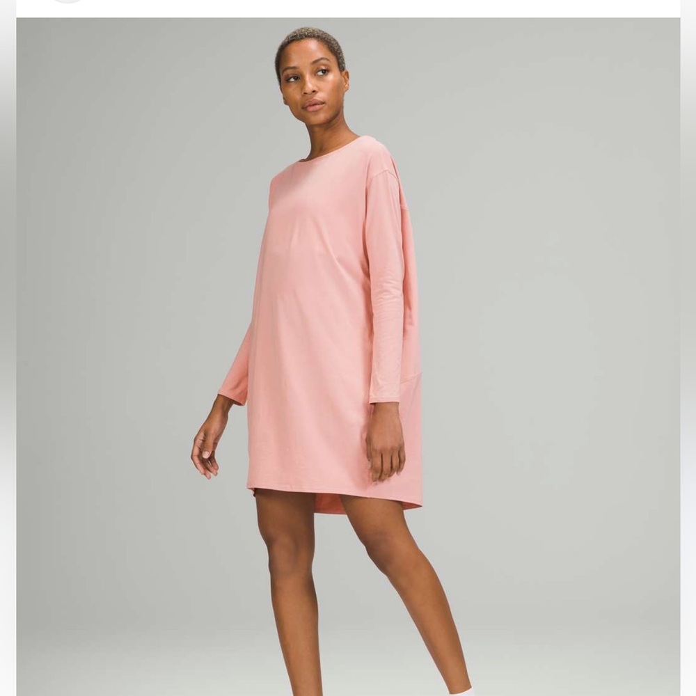Lululemon Back in Action Dress in Pink Puff